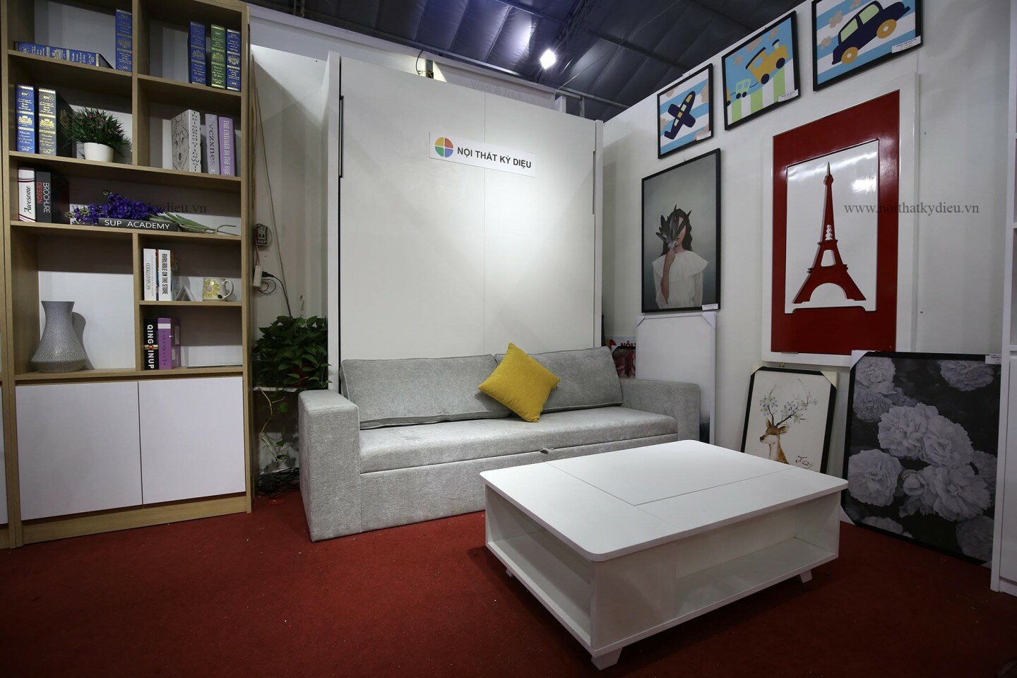 Giường thông minh 2021 kết hợp Sofa và Bàn trà thông minh 