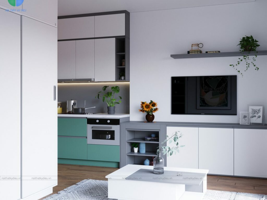 Nội thất kỳ diệu căn hộ studio Vinhome