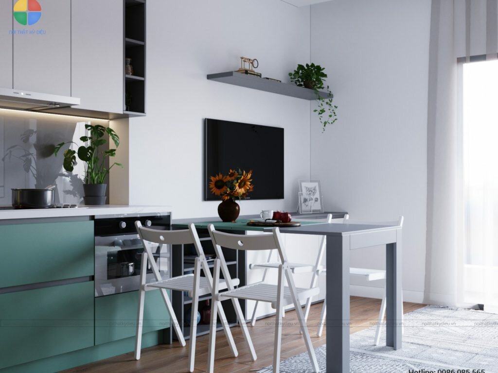 Nội thất kỳ diệu căn hộ studio vinhome